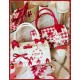 Mademoiselle Pearl Strawberry Handbag(Reservation/3 Colours/Full Payment Without Shipping)